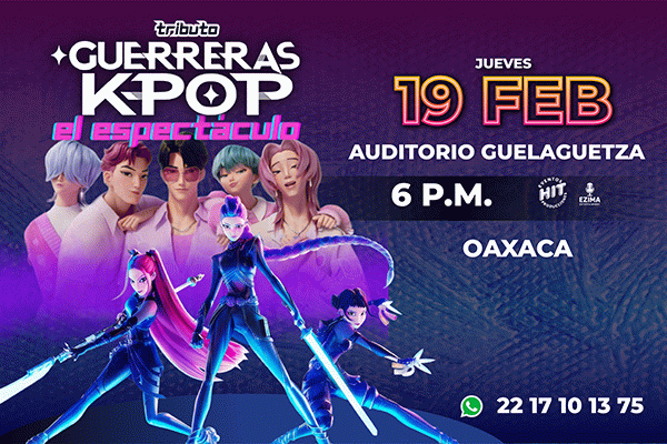 img_Tributo Guerreras K- Pop  el espectáculo, Oaxaca